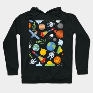 Starry Sweethearts - Adorable Space Love Hoodie